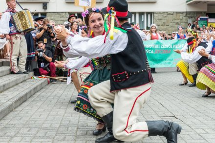 Korowód 56.Tygodnia Kultury Beskidzkie